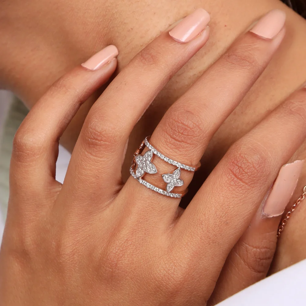 Fourth Leaf Ring