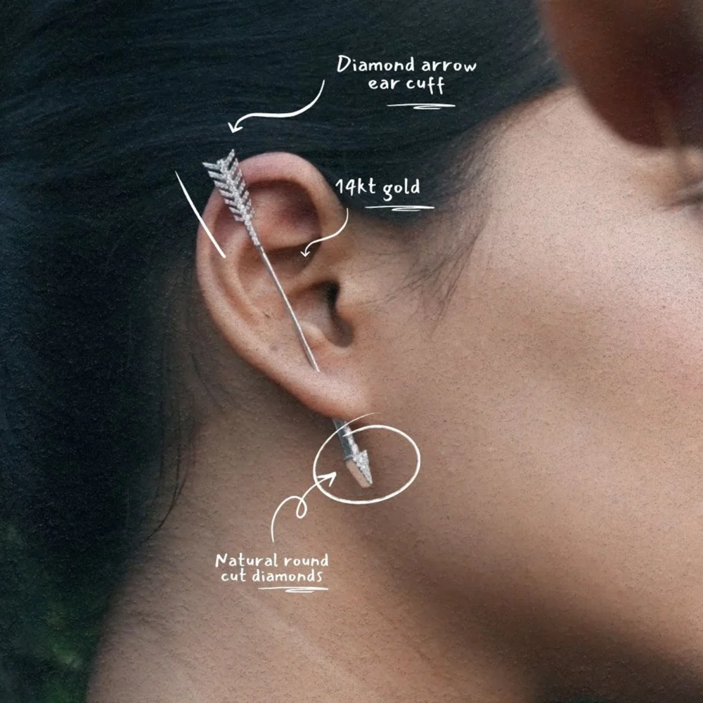 Off Target Earcuffs