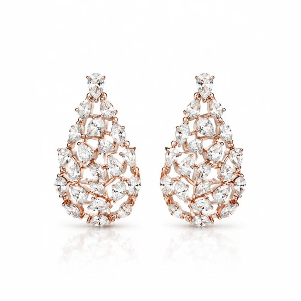 Pear drop Earrings